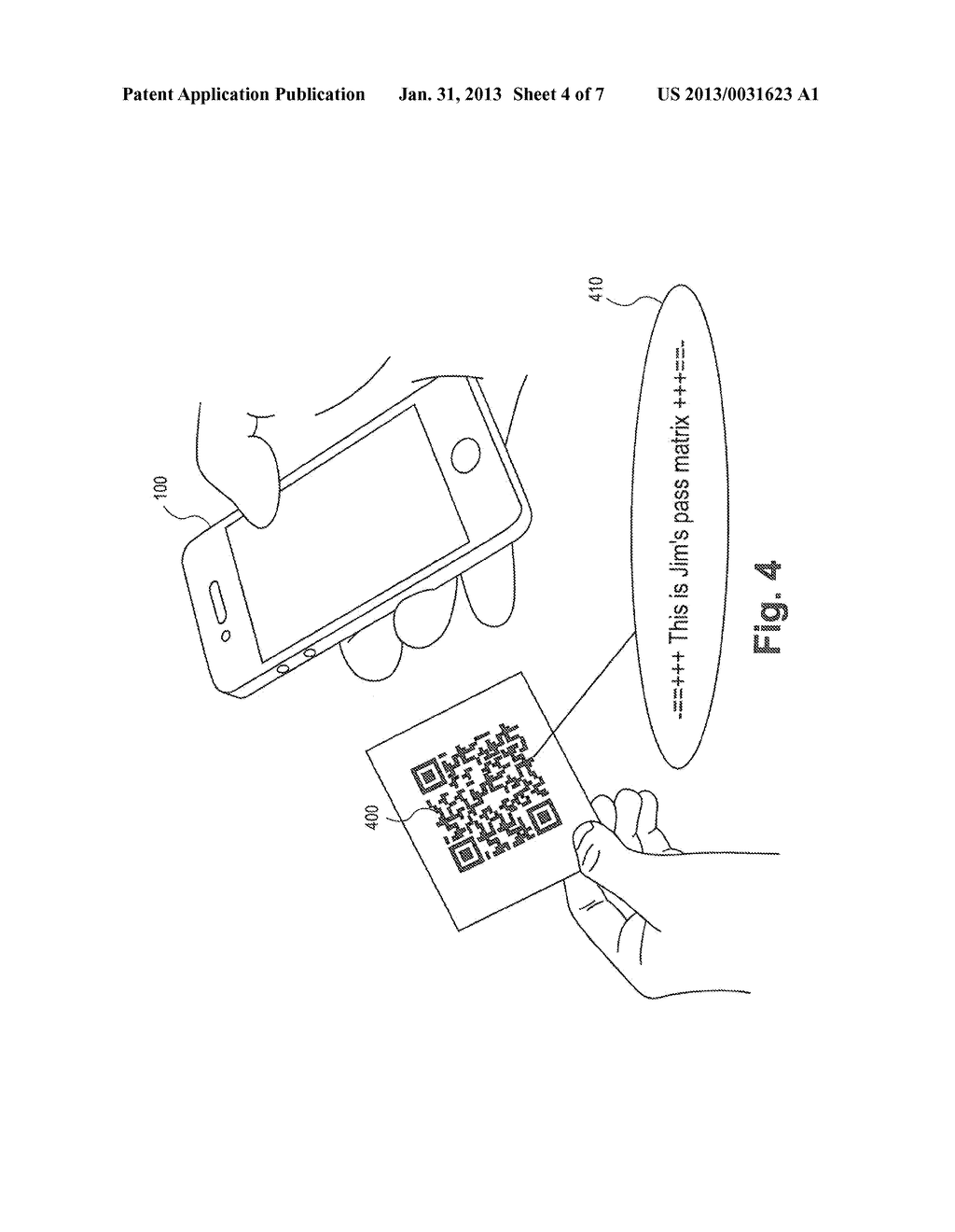 MULTI-FACTOR AUTHENTICATION USING DIGITAL IMAGES OF BARCODES - diagram, schematic, and image 05