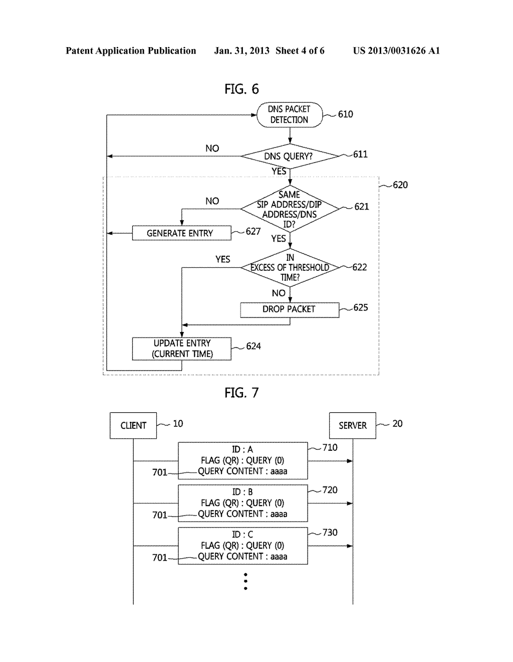 METHODS OF DETECTING DNS FLOODING ATTACK ACCORDING TO CHARACTERISTICS OF     TYPE OF ATTACK TRAFFIC - diagram, schematic, and image 05