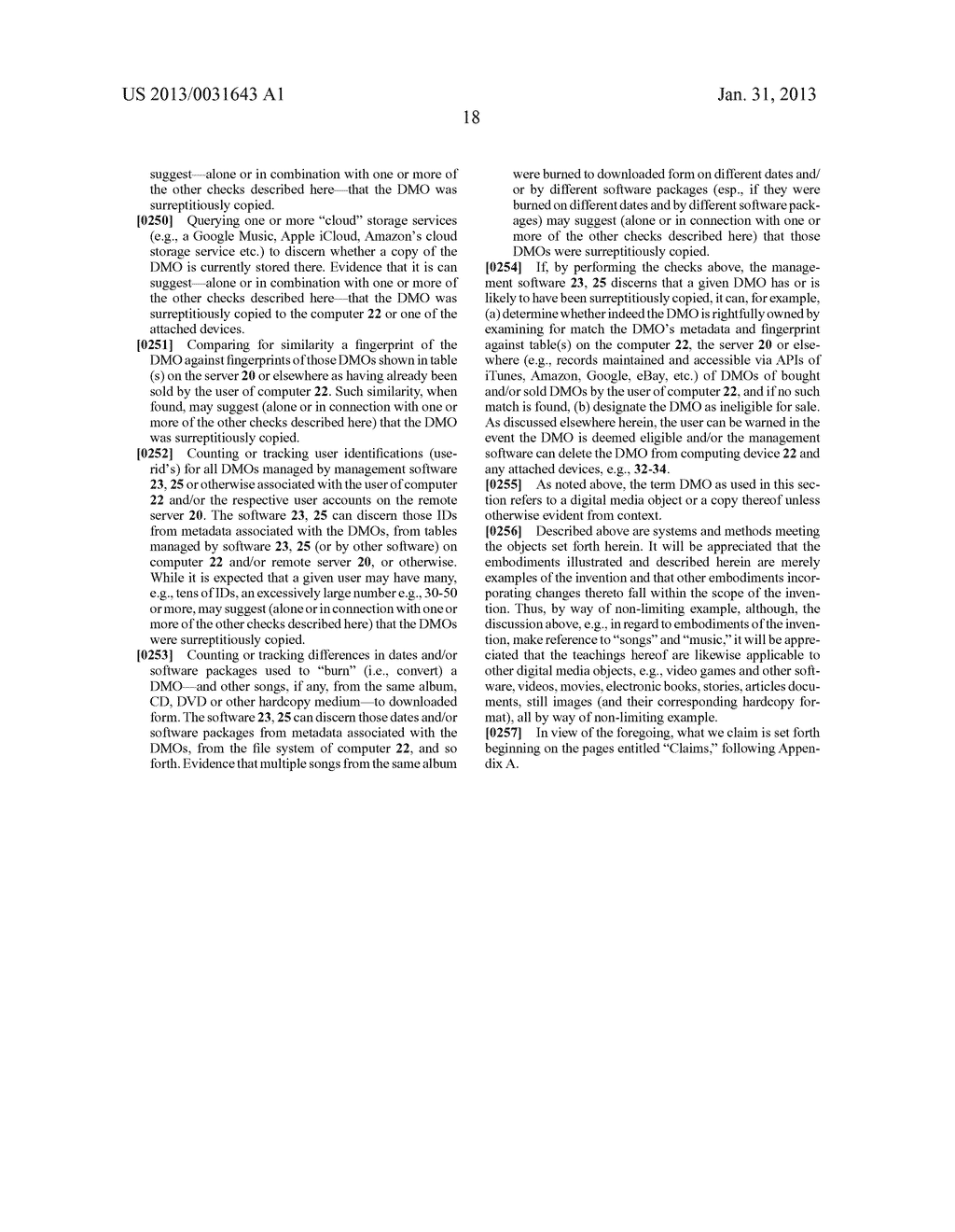 Methods and Apparatus for Sharing, Transferring and Removing Previously     Owned Digital Media - diagram, schematic, and image 25