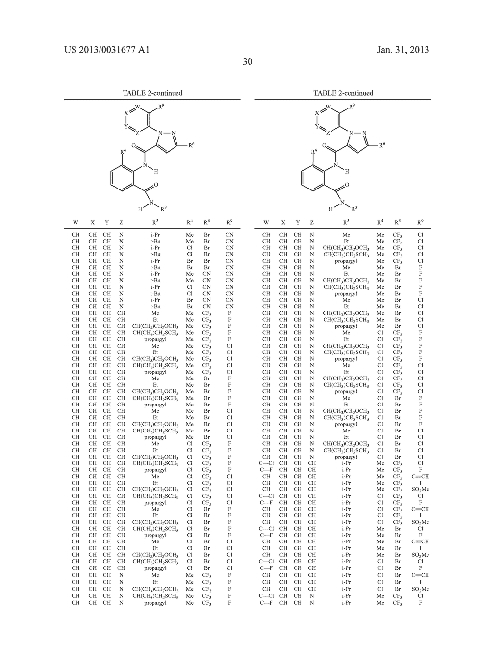 ANTHRANILAMIDE ARTHROPODICIDE TREATMENT - diagram, schematic, and image 31