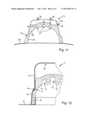 HEADGEAR ITEM WITH A HAT STRUCTURE WHICH IS AT LEAST PARTIALLY     DIMENSIONALLY STABLE diagram and image