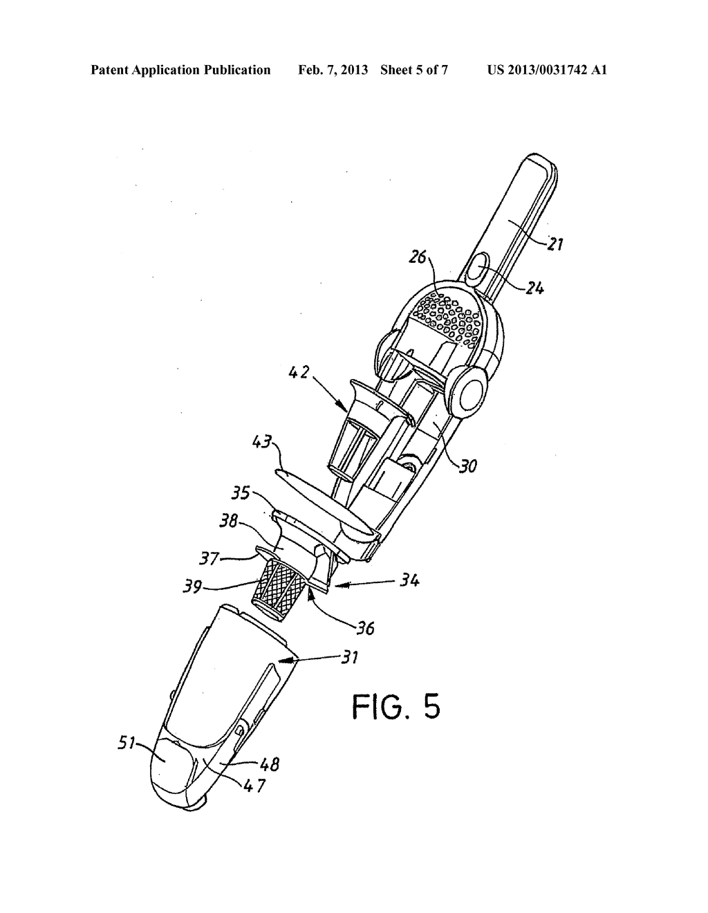 Hand Held Vacuum Cleaner - diagram, schematic, and image 06