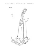 Vacuum Cleaner sound reducing device diagram and image