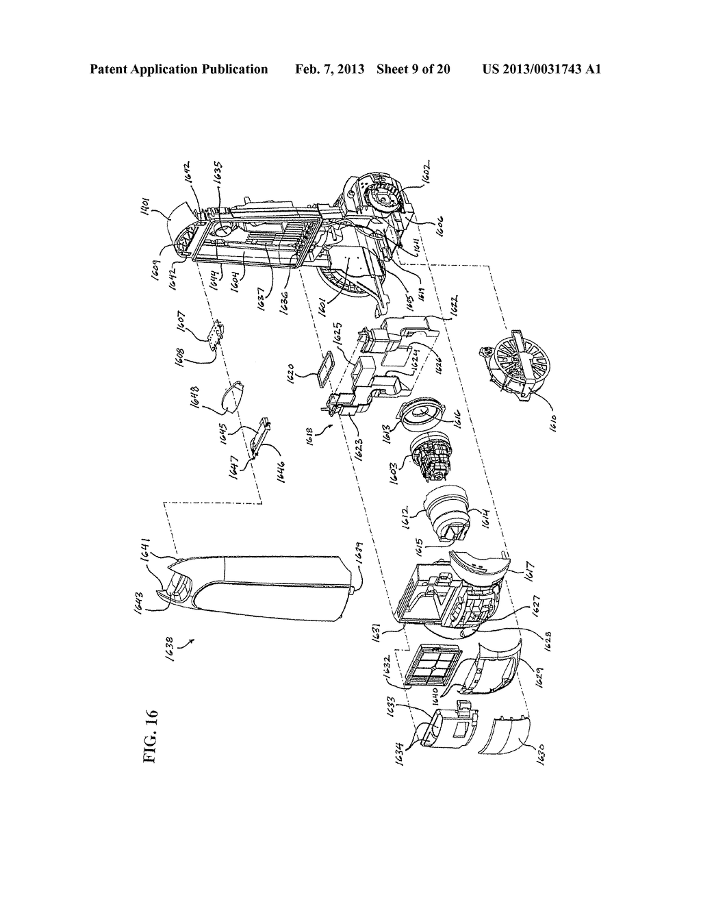 Vacuum Cleaner sound reducing device - diagram, schematic, and image 10