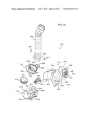 Vacuum Cleaner sound reducing device diagram and image