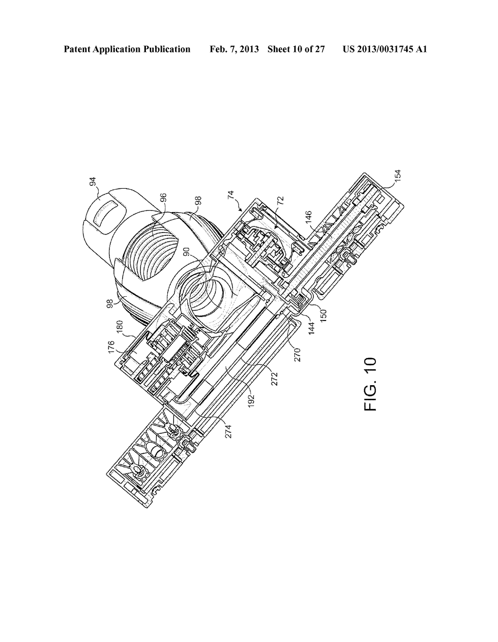 HANDLE FOR A WAND OF A VACUUM CLEANING APPLIANCE - diagram, schematic, and image 11