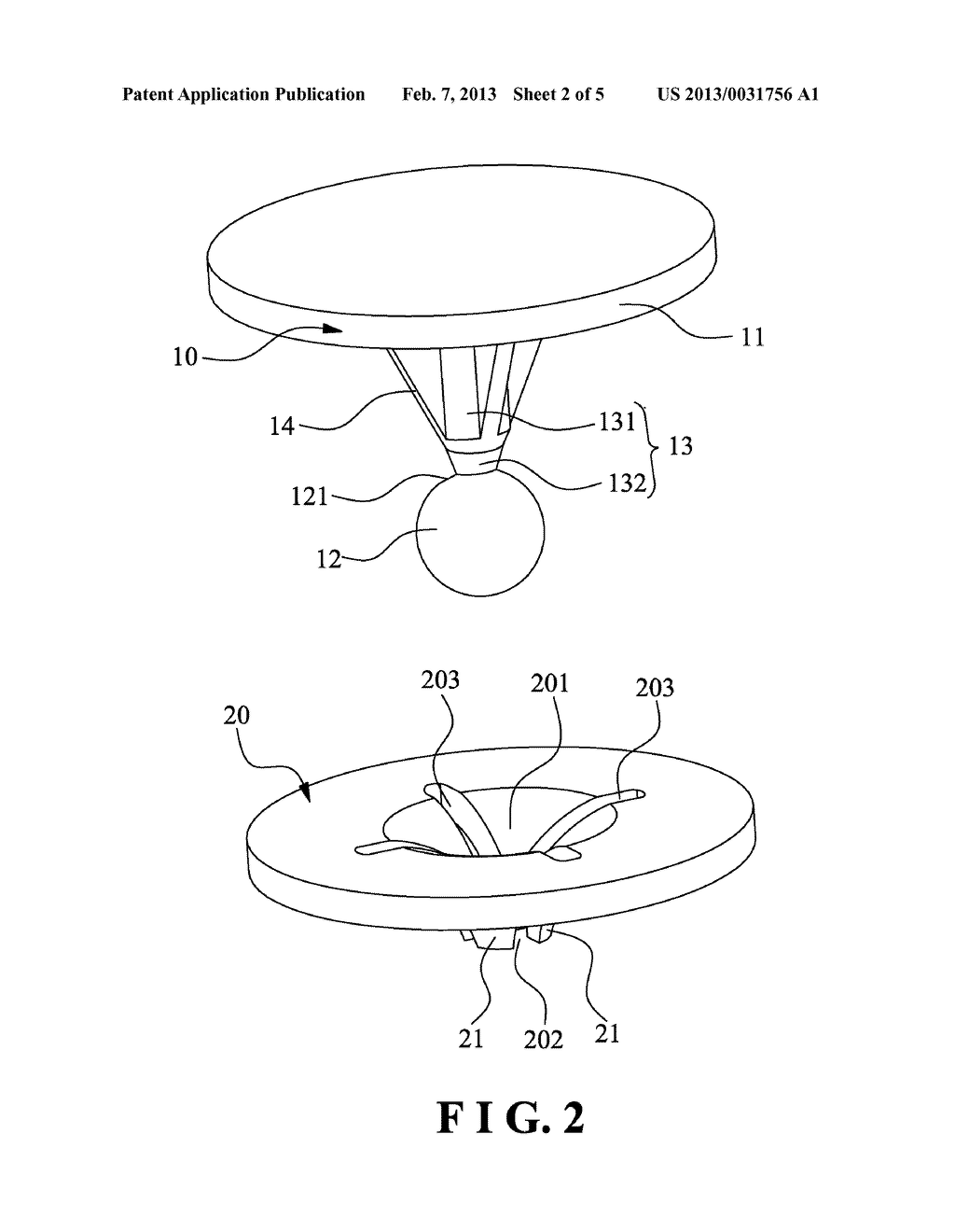 Self-Locking Fastener - diagram, schematic, and image 03