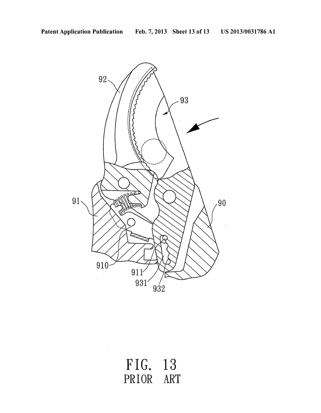 FLORAL SCISSORS ASSEMBLY - diagram, schematic, and image 14