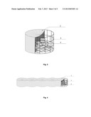 GEOCOMPOSITE ELEMENT, PARTICULARLY FOR ENHANCING PLANT GROWTH diagram and image