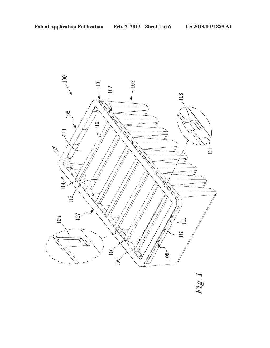 POCKET FILTER ASSEMBLY - diagram, schematic, and image 02