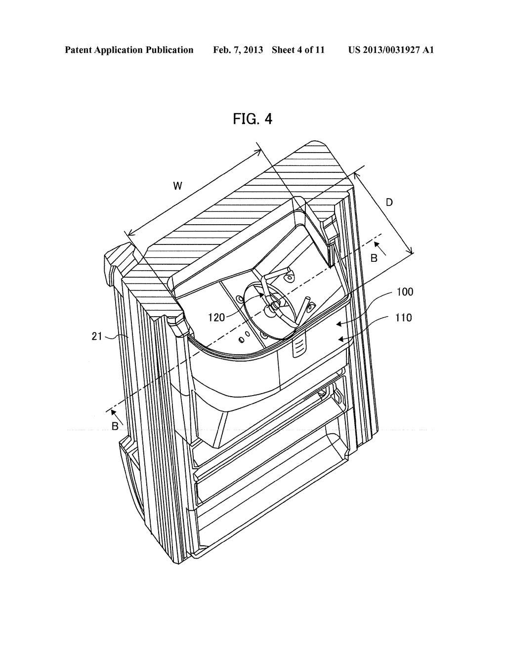 ICE SUPPLYING APPARATUS AND REFRIGERATOR HAVING THE SAME - diagram, schematic, and image 05