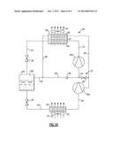 REFRIGERANT VAPOR COMPRESSION SYSTEM WITH INTERCOOLER diagram and image