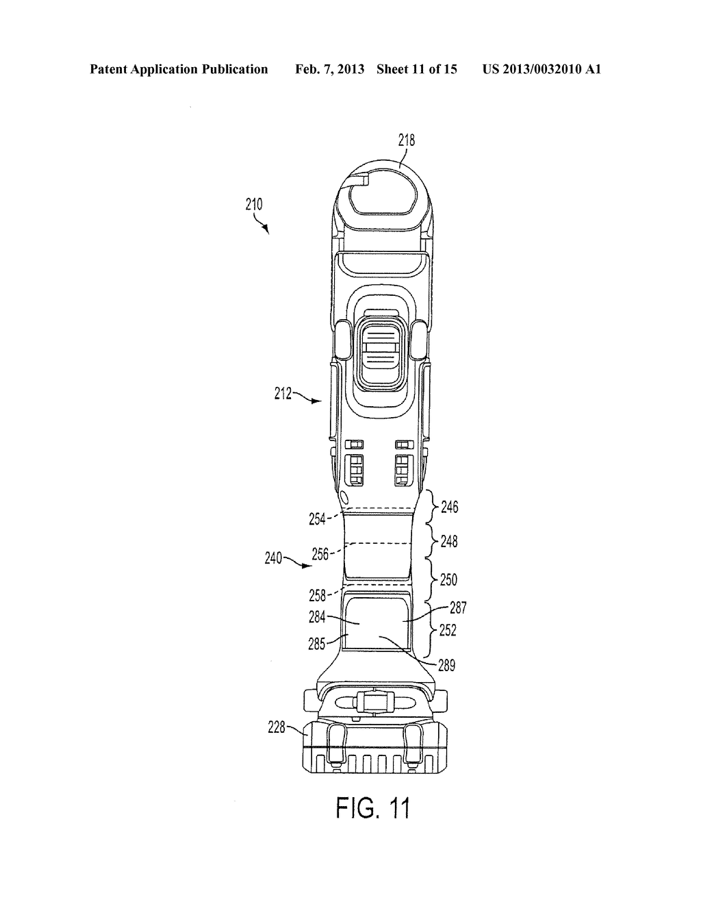 Ergonomic Handle for Power Tool - diagram, schematic, and image 12