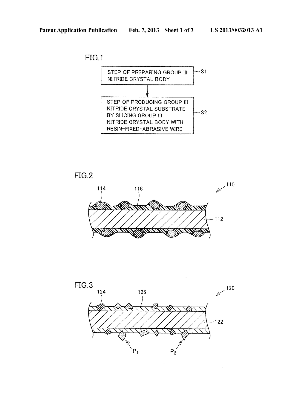 METHOD OF MANUFACTURING GROUP III NITRIDE CRYSTAL SUBSTRATE - diagram, schematic, and image 02