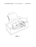 PROCESS AND STRUCTURE FOR INKJET PRINTHEAD INCLUDING A COVERLAY diagram and image