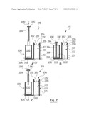 METHOD AND DEVICE FOR ELECTROSTATICALLY SEPARATING OVERSPRAY WITH AN     ABSORPTION AGENT diagram and image