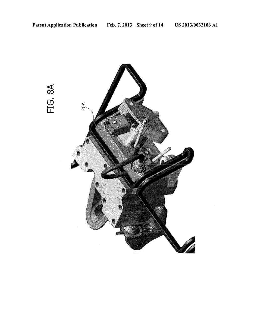 MULTI-CYLINDER INTERNAL COMBUSTION ENGINE WITH A SYSTEM FOR VARIABLE     ACTUATION OF THE INTAKE VALVES SUBDIVIDED INTO SEPARATE SUB-UNITS - diagram, schematic, and image 10