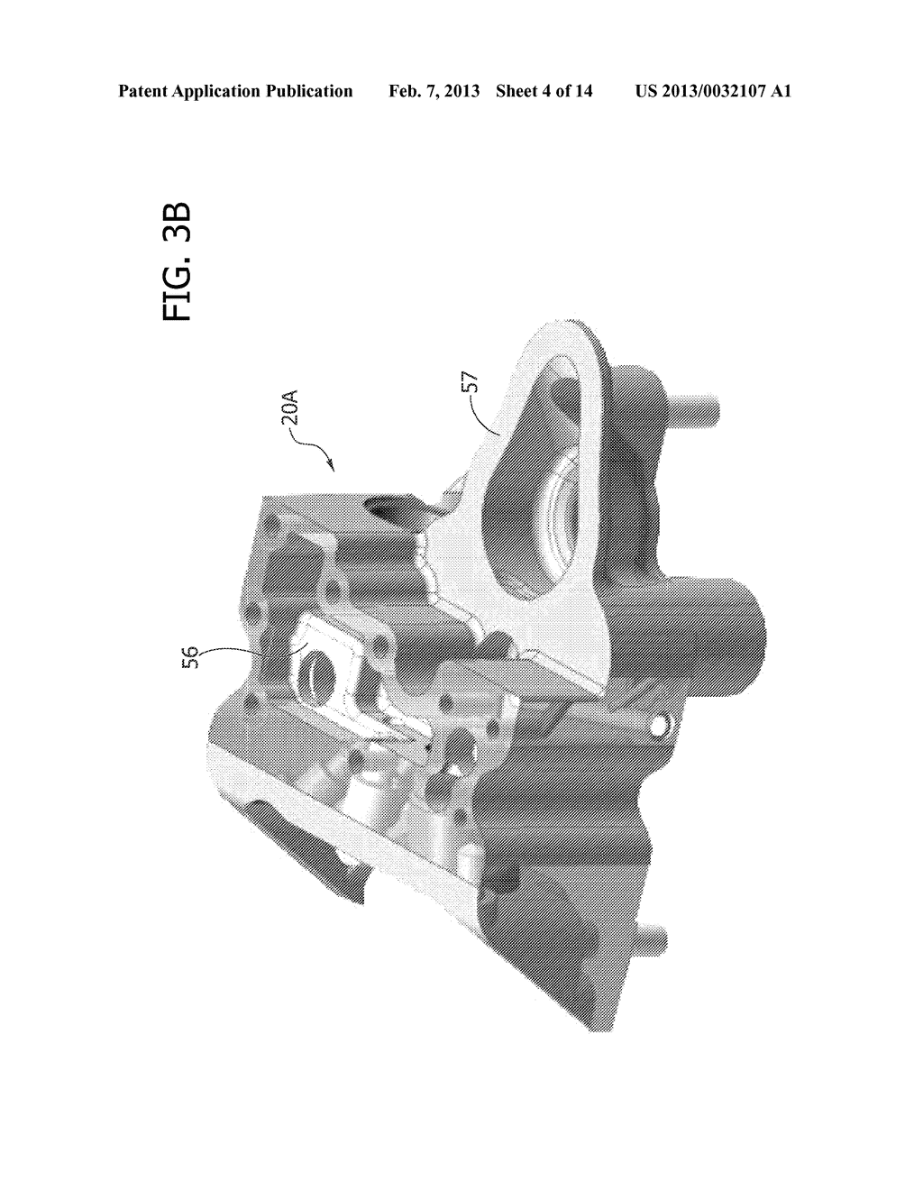 MULTI-CYLINDER INTERNAL COMBUSTION ENGINE WITH A SYSTEM FOR VARIABLE     ACTUATION OF THE INTAKE VALVES AND AN INJECTOR HOUSING HAVING A RAISED     SEALING EDGE - diagram, schematic, and image 05