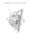 BARRIER STRUCTURE AND NOZZLE DEVICE FOR USE IN TOOLS USED TO PROCESS     MICROELECTRONIC WORKPIECES WITH ONE OR MORE TREATMENT FLUIDS diagram and image