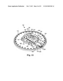 BARRIER STRUCTURE AND NOZZLE DEVICE FOR USE IN TOOLS USED TO PROCESS     MICROELECTRONIC WORKPIECES WITH ONE OR MORE TREATMENT FLUIDS diagram and image