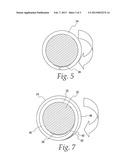 METHOD OF WRAPPING A BATT, BLANKET OR MAT IN AN EXHAUST GAS AFTERTREATMENT     OR ACOUSTIC DEVICE diagram and image