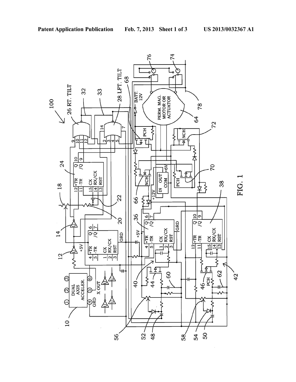 AUTOMATIC BLADE LEVELER RIGHT TILT-LEFT TILT-NULL CONTROL AND METHOD - diagram, schematic, and image 02