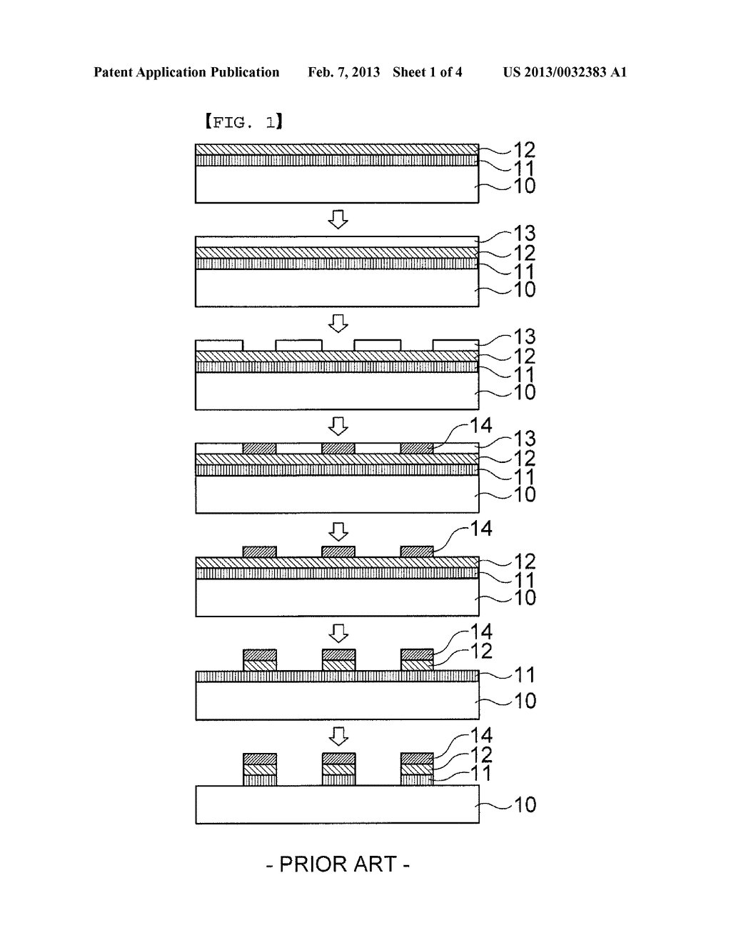 THIN FILM ELECTRODE CERAMIC SUBSTRATE AND METHOD FOR MANUFACTURING THE     SAME - diagram, schematic, and image 02