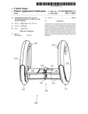 Two-wheeled self-balancing motorized personal vehicle with tilting wheels diagram and image