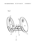 Two-wheeled self-balancing motorized personal vehicle with tilting wheels diagram and image