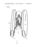 Two-wheeled self-balancing motorized personal vehicle with tilting wheels diagram and image