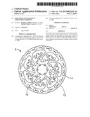 DISK ROTOR WITH GRAPHICAL STRUCTURAL ELEMENTS diagram and image