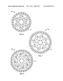 DISK ROTOR WITH GRAPHICAL STRUCTURAL ELEMENTS diagram and image