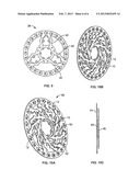 DISK ROTOR WITH GRAPHICAL STRUCTURAL ELEMENTS diagram and image