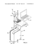 Electronically Equipped Suitcase Device diagram and image