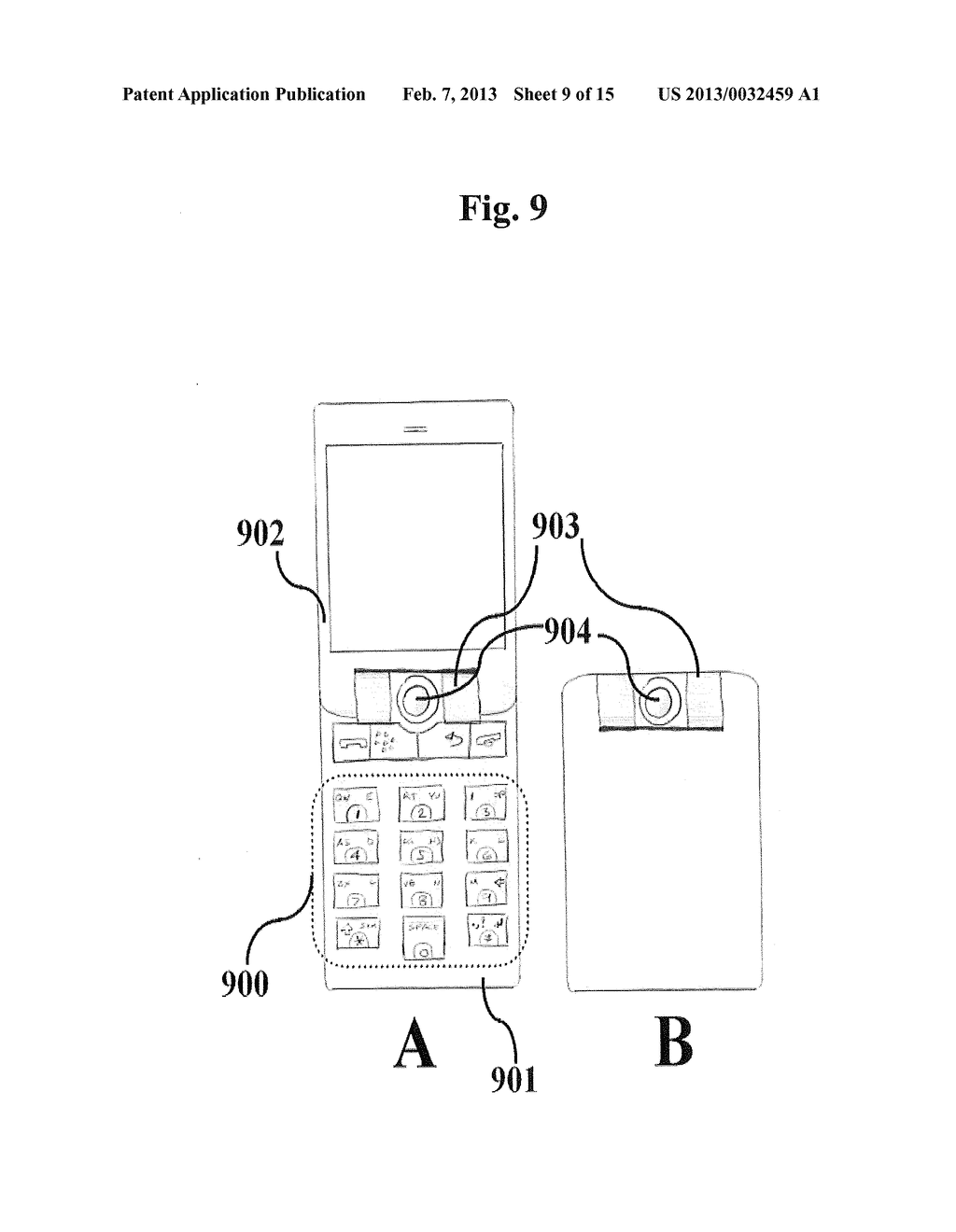 TELEPHONE KEYPAD BASED ON TRIPODS - diagram, schematic, and image 10