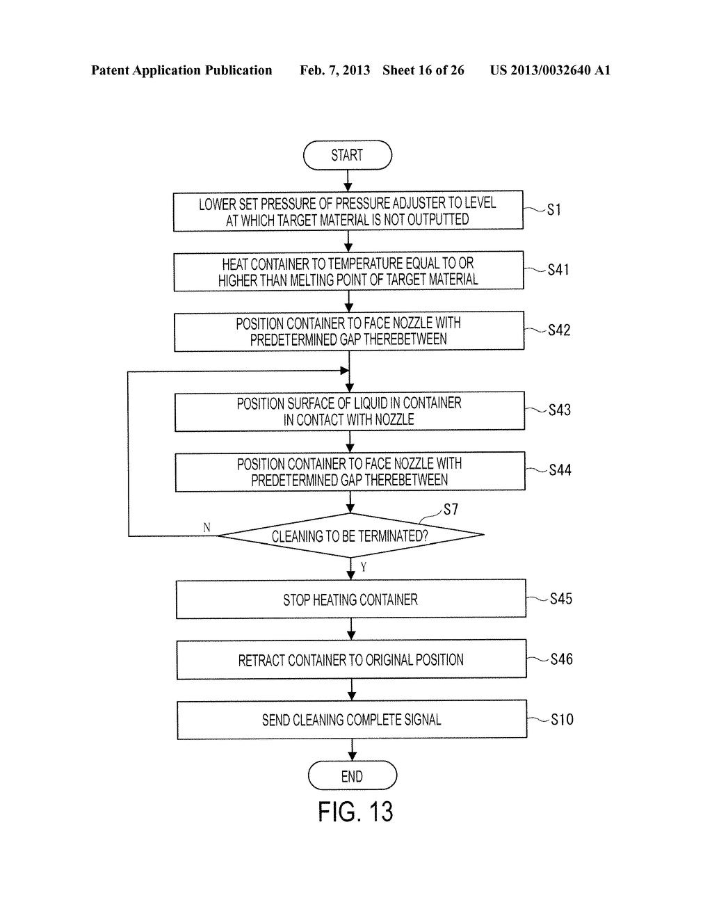 TARGET SUPPLY UNIT, MECHANISM FOR CLEANING NOZZLE THEREOF, AND METHOD FOR     CLEANING THE NOZZLE - diagram, schematic, and image 17