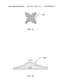 ARTICLES FOR MANIPULATING IMPINGING LIQUIDS AND METHODS OF MANUFACTURING     SAME diagram and image