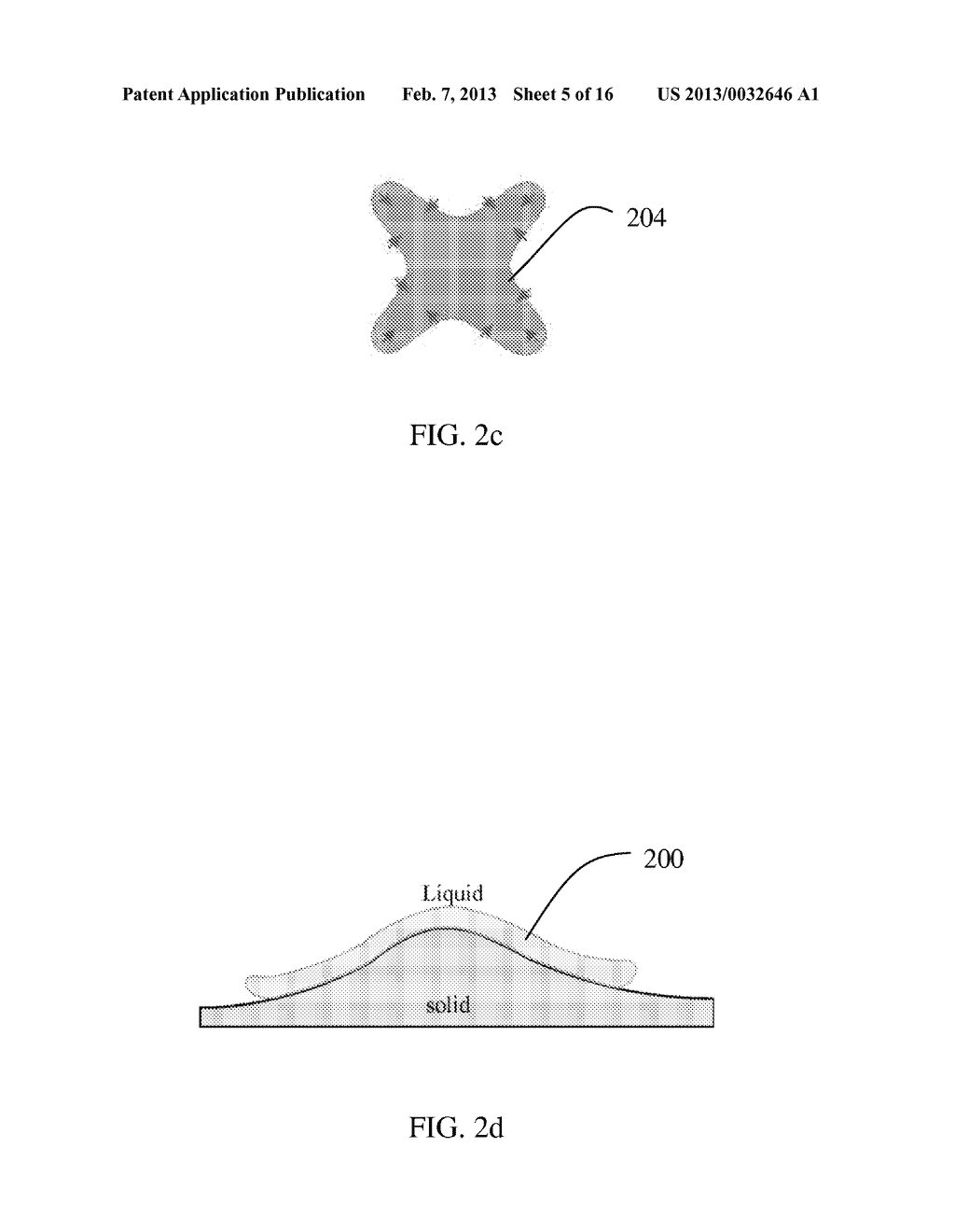 ARTICLES FOR MANIPULATING IMPINGING LIQUIDS AND METHODS OF MANUFACTURING     SAME - diagram, schematic, and image 06