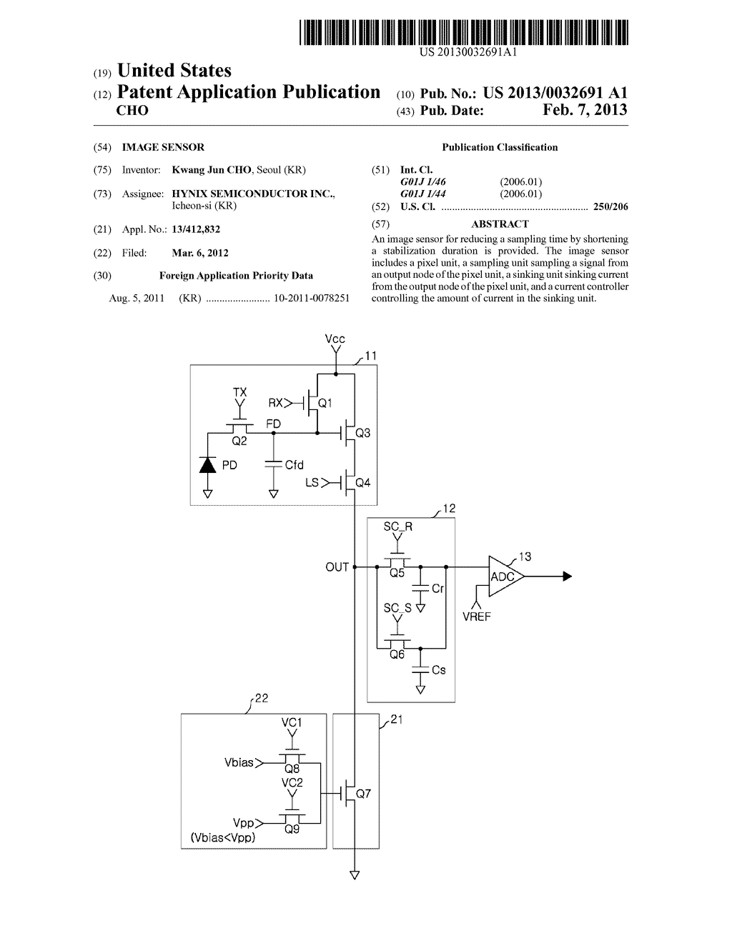 IMAGE SENSOR - diagram, schematic, and image 01