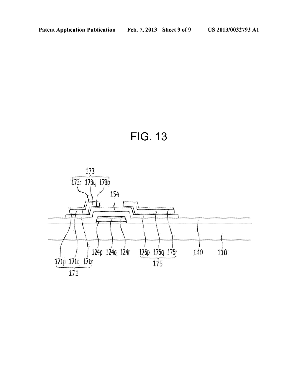 THIN FILM TRANSISTOR ARRAY PANEL AND MANUFACTURING METHOD THEREOF - diagram, schematic, and image 10
