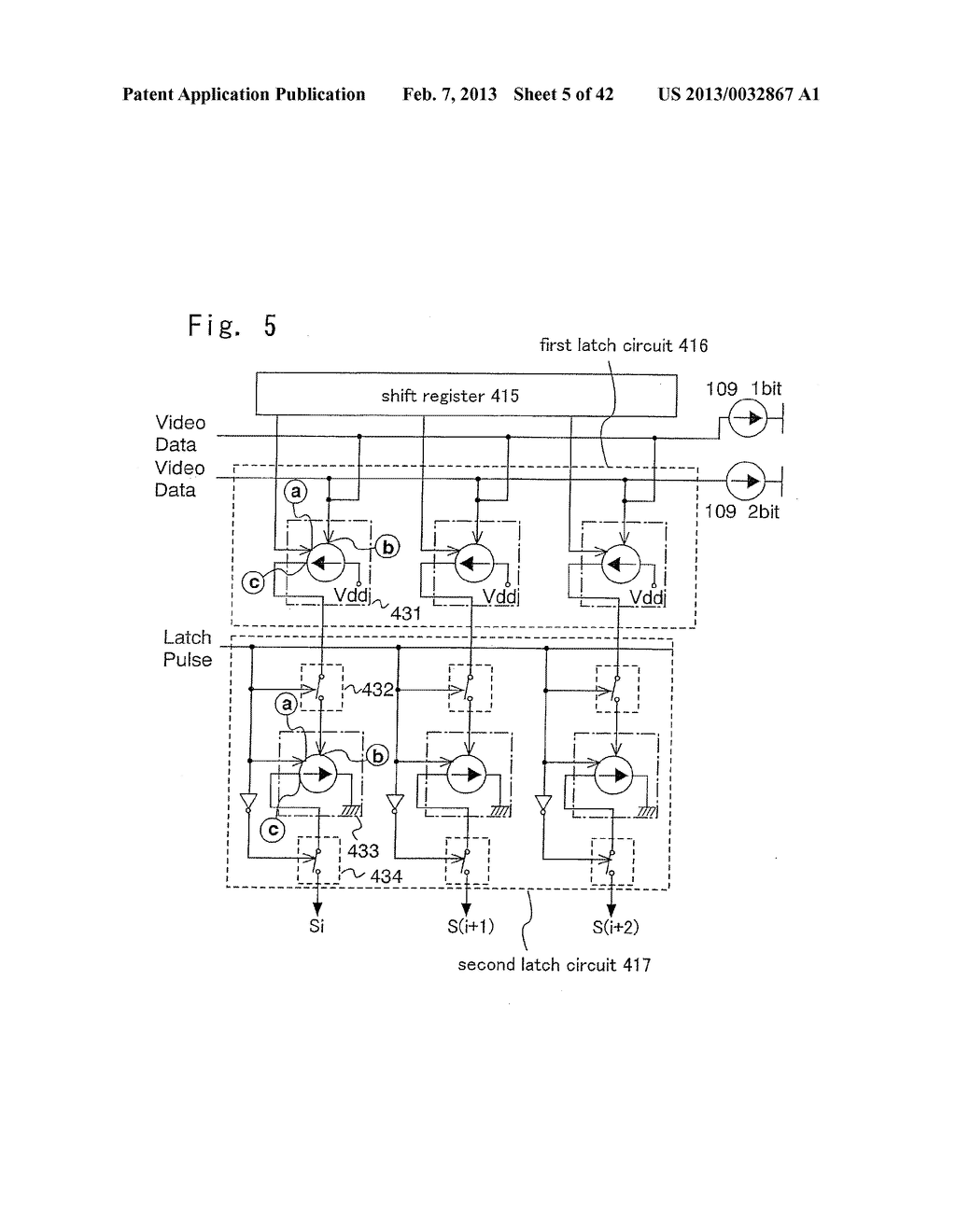 SIGNAL LINE DRIVING CIRCUIT AND LIGHT EMITTING DEVICE - diagram, schematic, and image 06