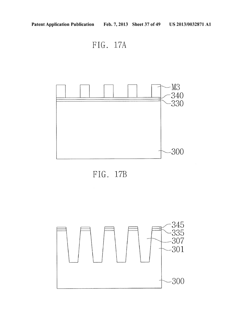 SEMICONDUCTOR DEVICE HAVING AIR GAP AND METHOD OF FABRICATING THE SAME - diagram, schematic, and image 38