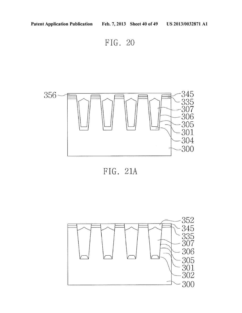SEMICONDUCTOR DEVICE HAVING AIR GAP AND METHOD OF FABRICATING THE SAME - diagram, schematic, and image 41