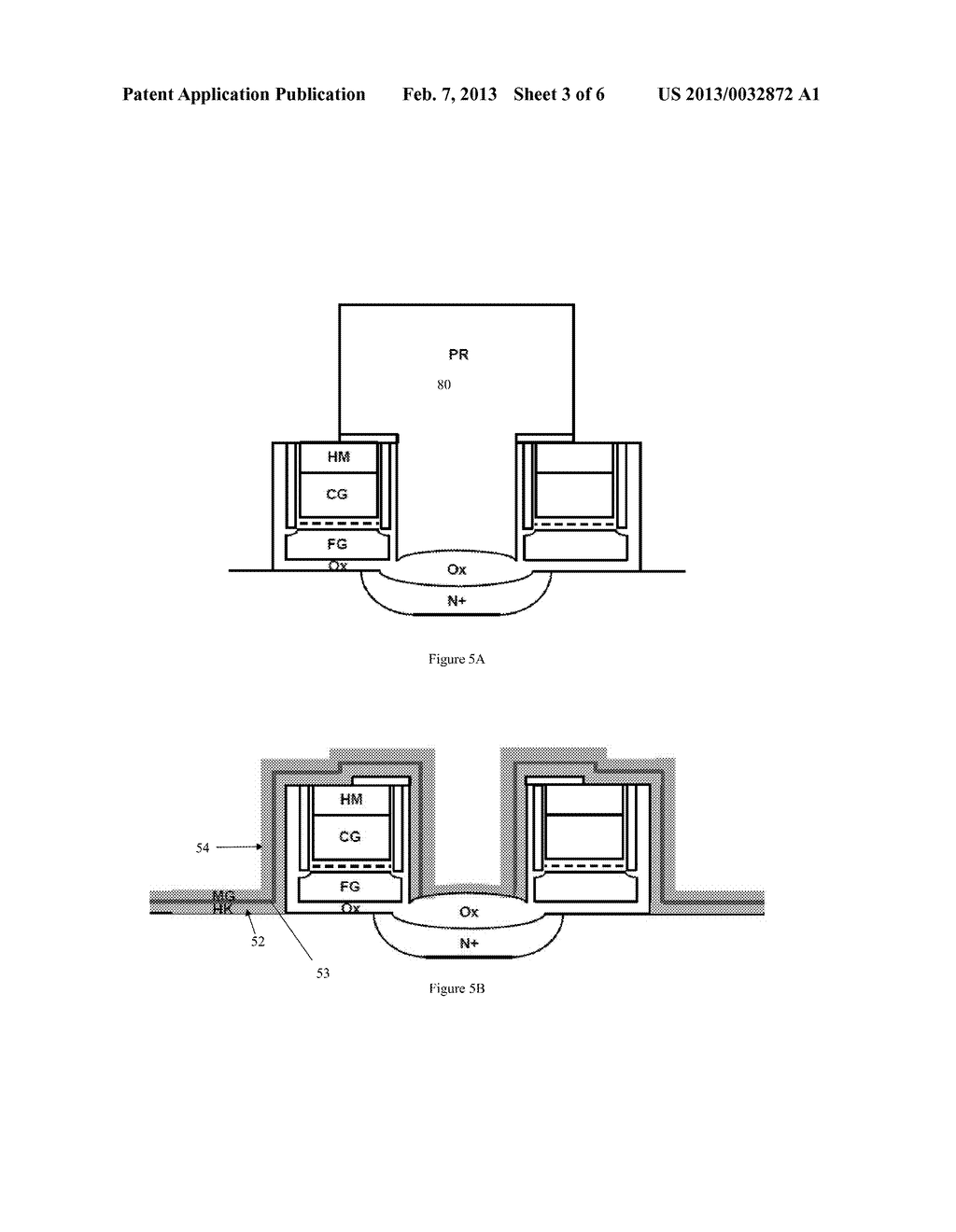 Non-volatile Memory Cell Having A High K Dielectric And Metal Gate - diagram, schematic, and image 04