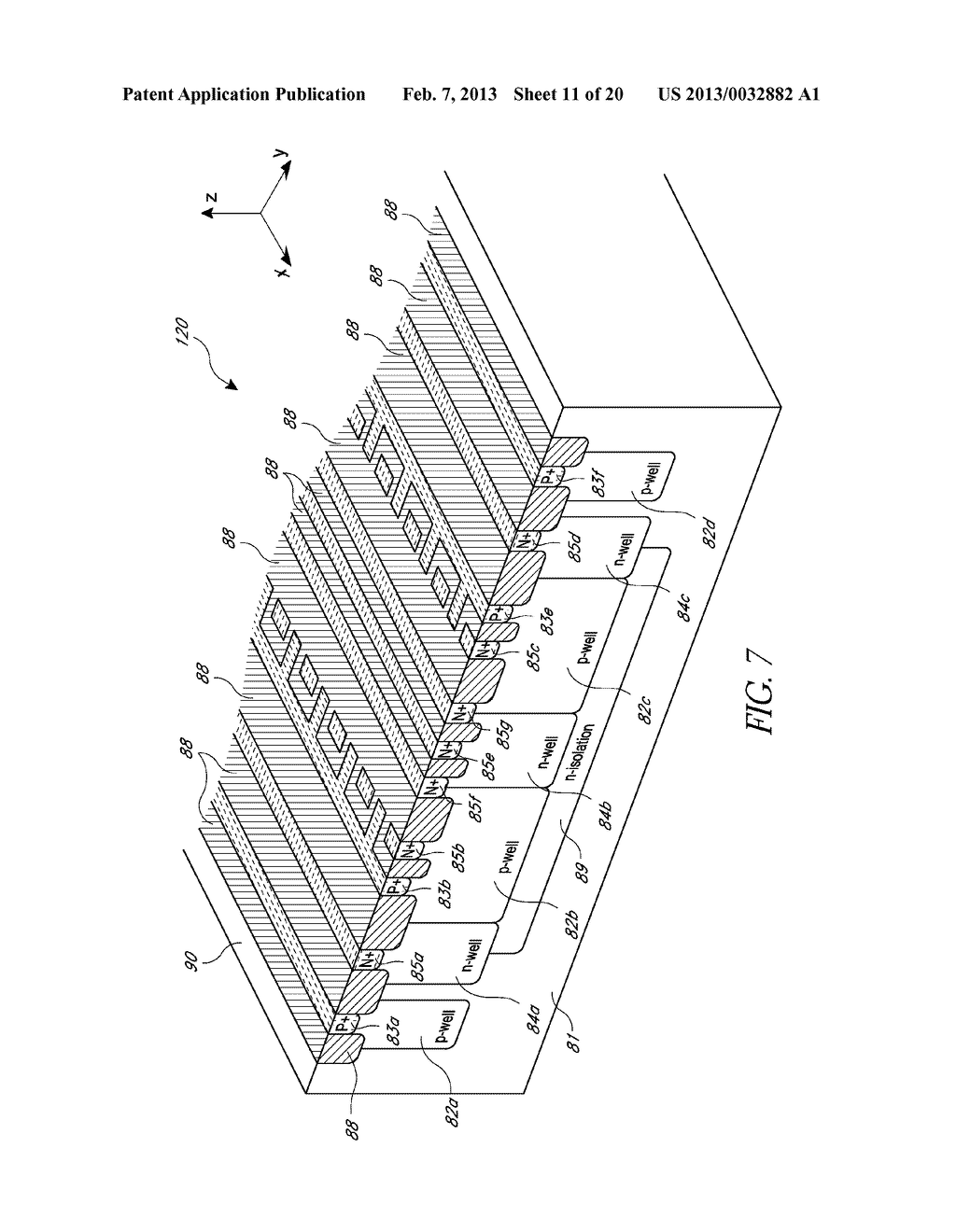 BI-DIRECTIONAL BLOCKING VOLTAGE PROTECTION DEVICES AND METHODS OF FORMING     THE SAME - diagram, schematic, and image 12