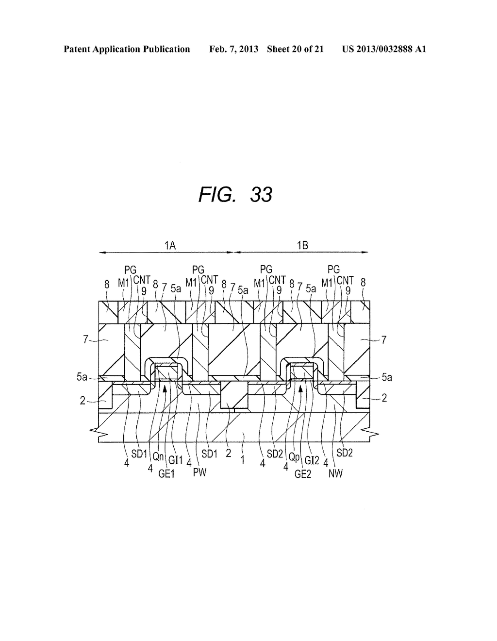SEMICONDUCTOR DEVICE HAVING INSULATING FILM WITH DIFFERENT STRESS LEVELS     IN ADJACENT REGIONS AND MANUFACTURING METHOD THEREOF - diagram, schematic, and image 21