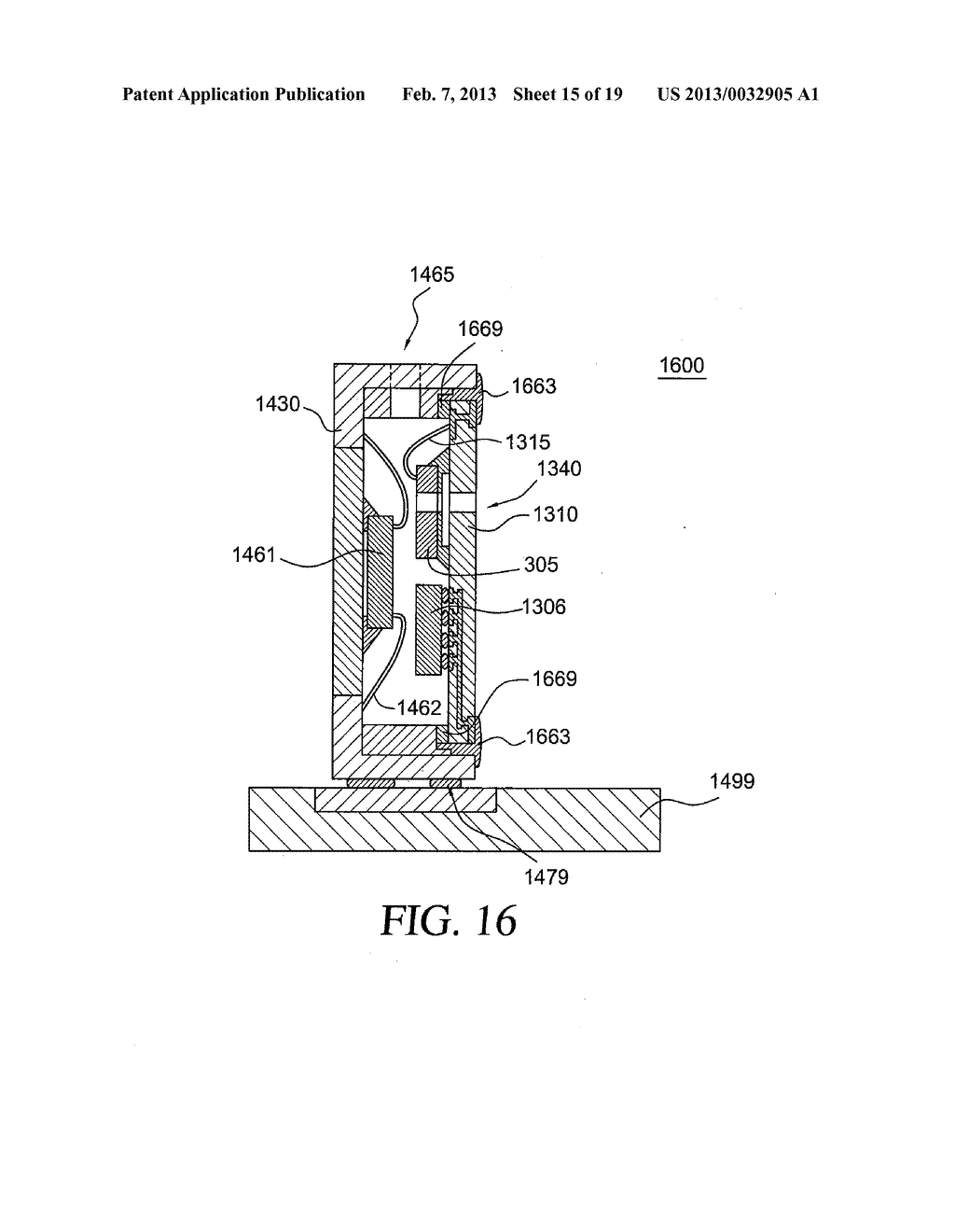 SEMICONDUCTOR PACKAGE CONFIGURED TO ELECTRICALLY COUPLE TO A PRINTED     CIRCUIT BOARD AND METHOD OF PROVIDING SAME - diagram, schematic, and image 16