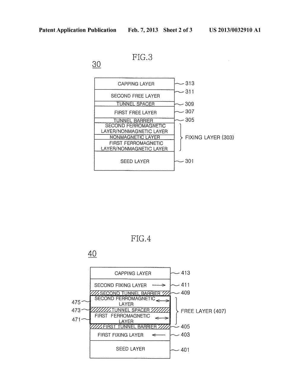 MAGNETIC MEMORY DEVICE AND METHOD OF MANUFACTURING THE SAME - diagram, schematic, and image 03