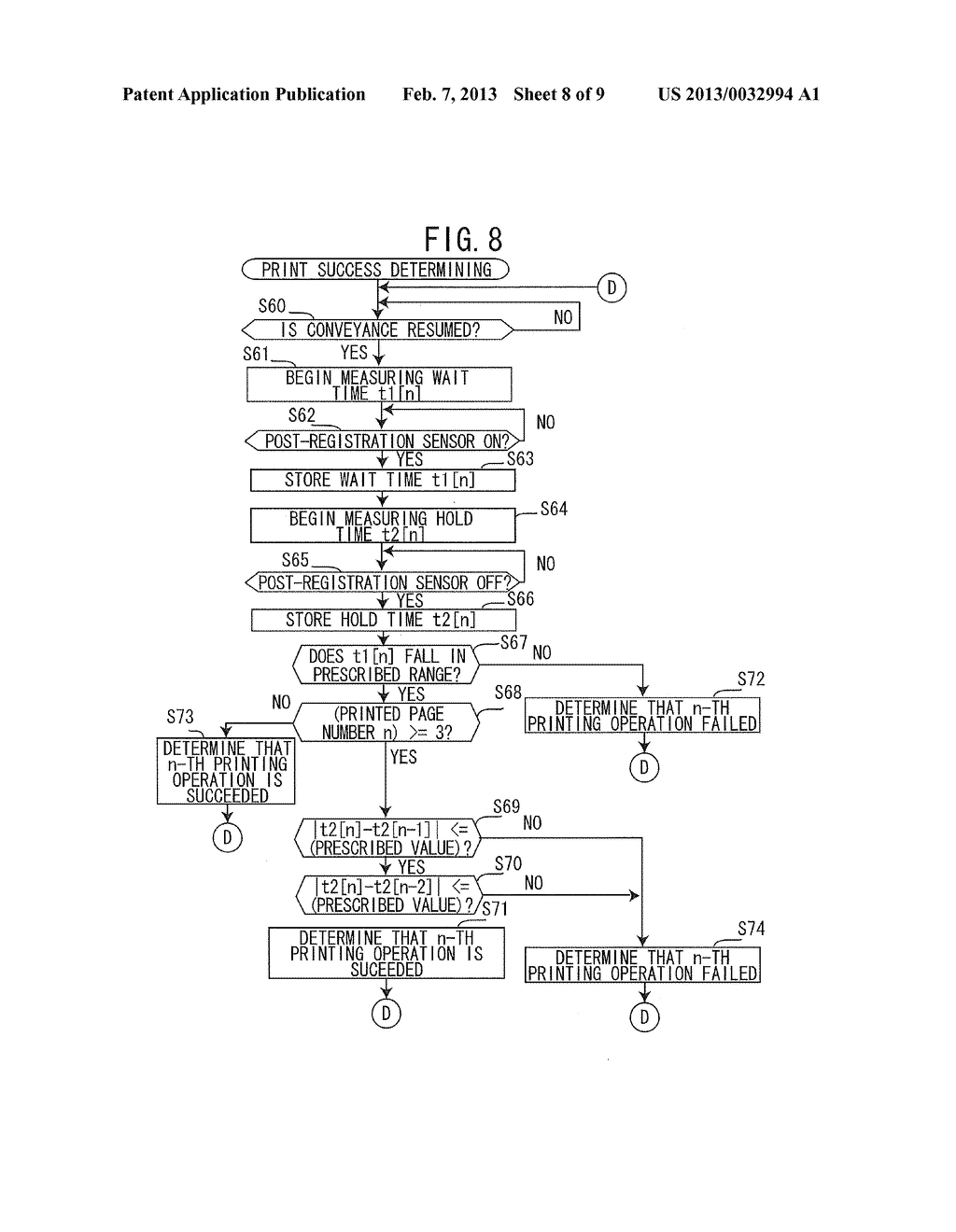 IMAGE-FORMING DEVICE CHANGING STOPPING TIME OF SHEET-SKEW CORRECTION     ROLLER - diagram, schematic, and image 09