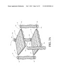 PATTERN BUILDING GAME ASSEMBLY WITH LAUNCHING APPARATUS AND METHODS diagram and image